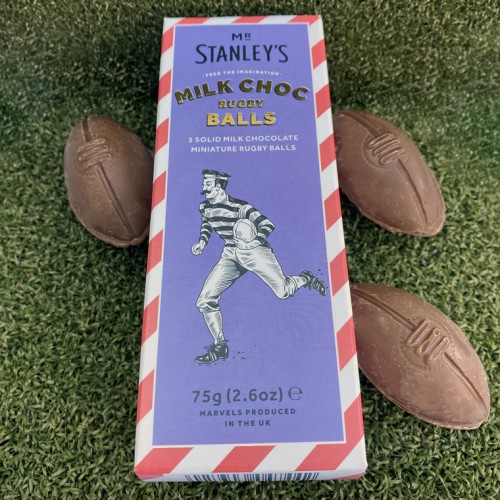Mr Stanleys Chocolate Rugby Balls