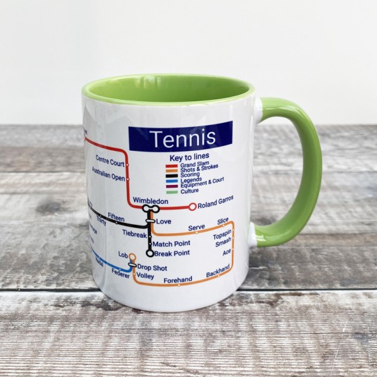 Metro Tennis Mug