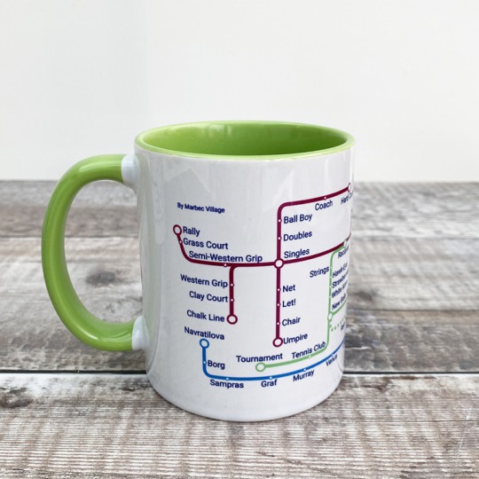 Metro Tennis Mug Metro Tennis Mug