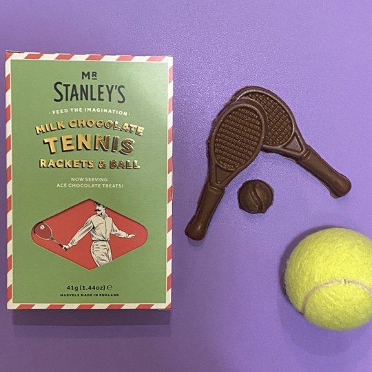 Mr Stanley's Chocolate Tennis Racquets