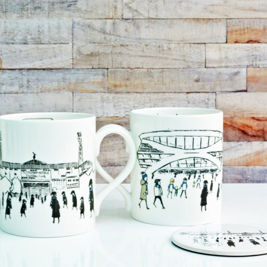 White Hart Lane Football Stadium Mug 