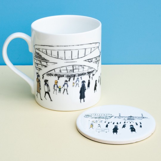 White Hart Lane Football Stadium Mug 