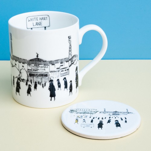 White Hart Lane Football Stadium Mug 